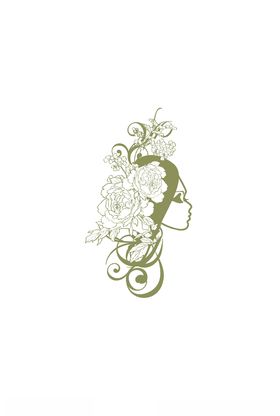 女装人物印花