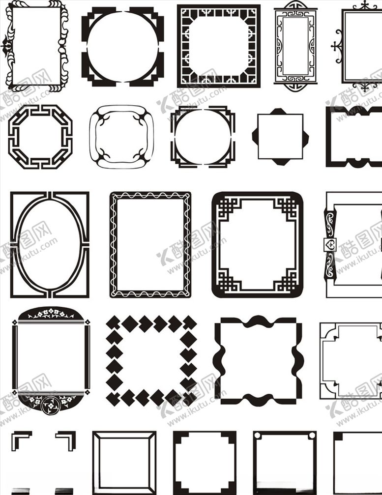 编号：58316909261004126290【酷图网】源文件下载-欧式边框花边