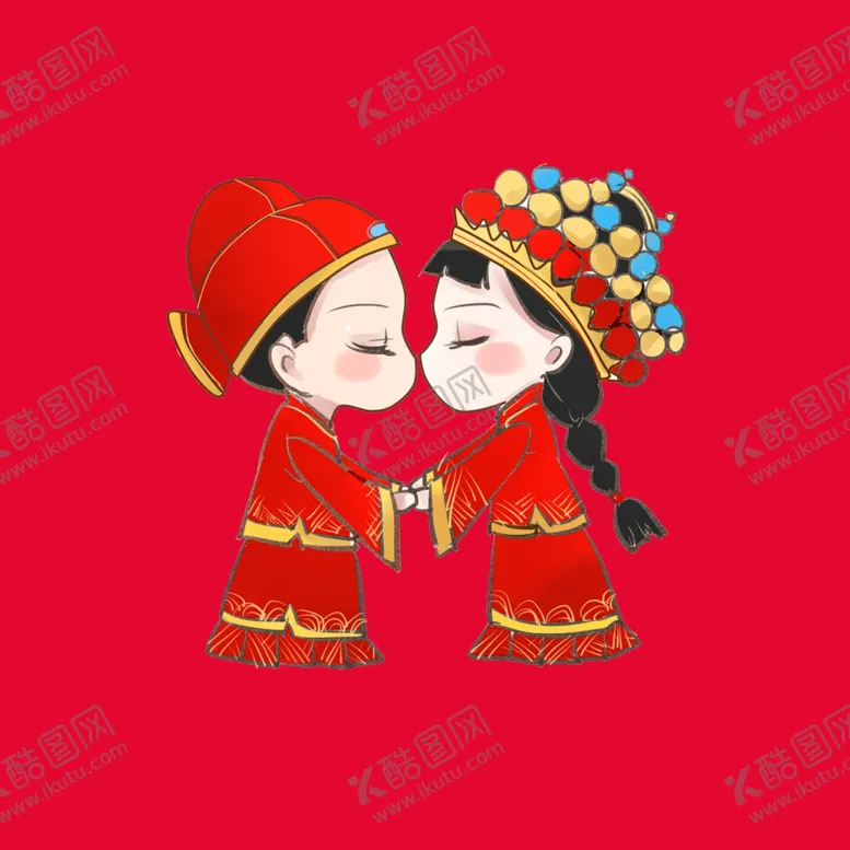 编号：77884802202328004730【酷图网】源文件下载-手绘情侣恋人