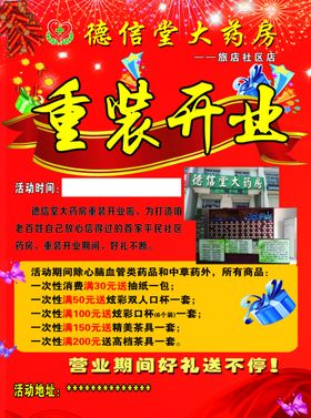 药店开业