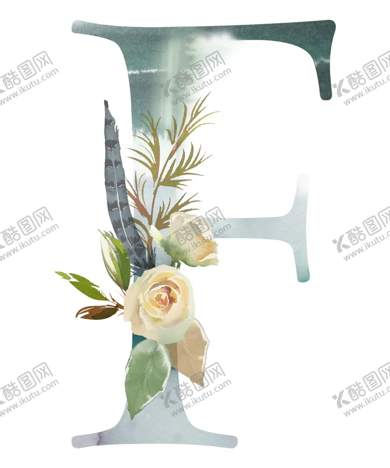 编号：59190612100950592521【酷图网】源文件下载-英文字母F