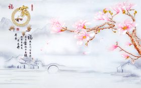 大理石时尚背景墙