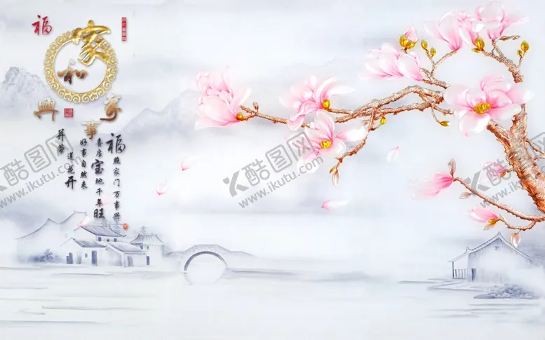 编号：97004706181901026140【酷图网】源文件下载-大理石时尚背景墙