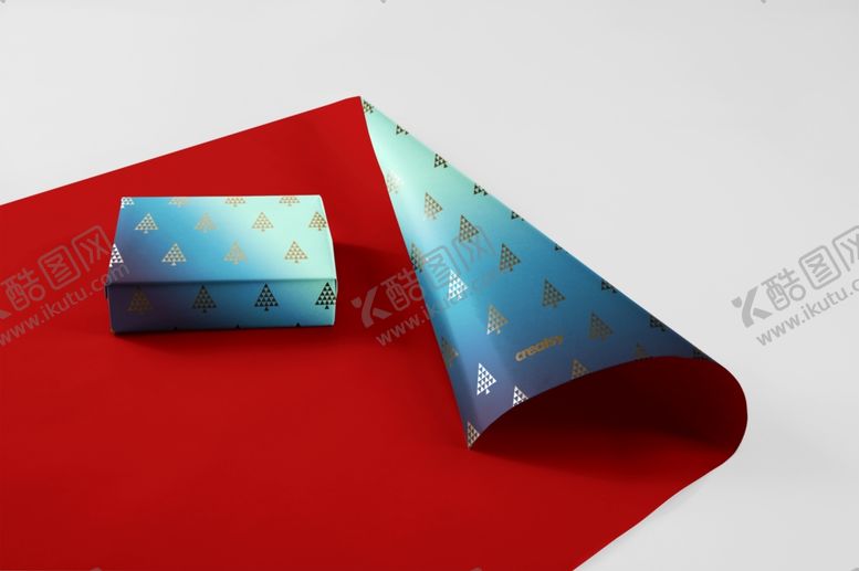 编号：44860909290514031124【酷图网】源文件下载-包装纸样机图片