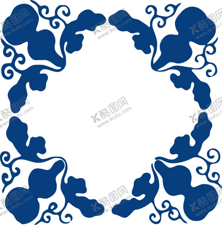 编号：69956305080728579214【酷图网】源文件下载-青花瓷图案