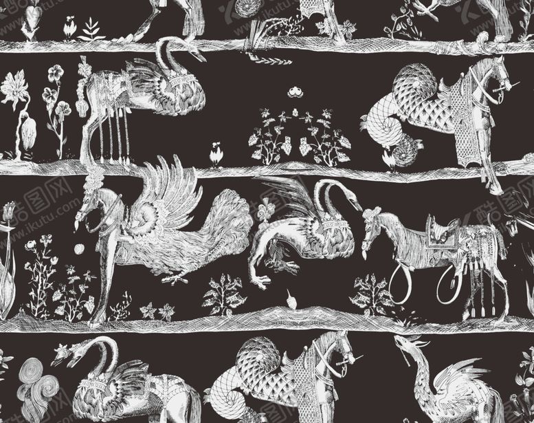 编号：10915209211008053110【酷图网】源文件下载-变异马