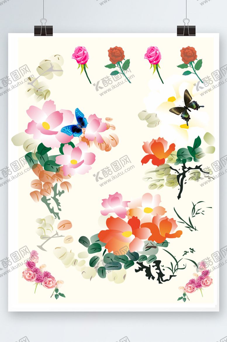 编号：71552212041645396039【酷图网】源文件下载-玫瑰花素材