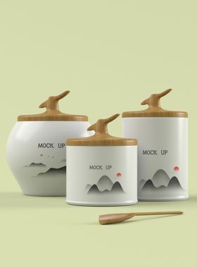 茶叶罐样机