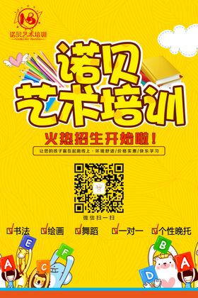 艺术培训海报