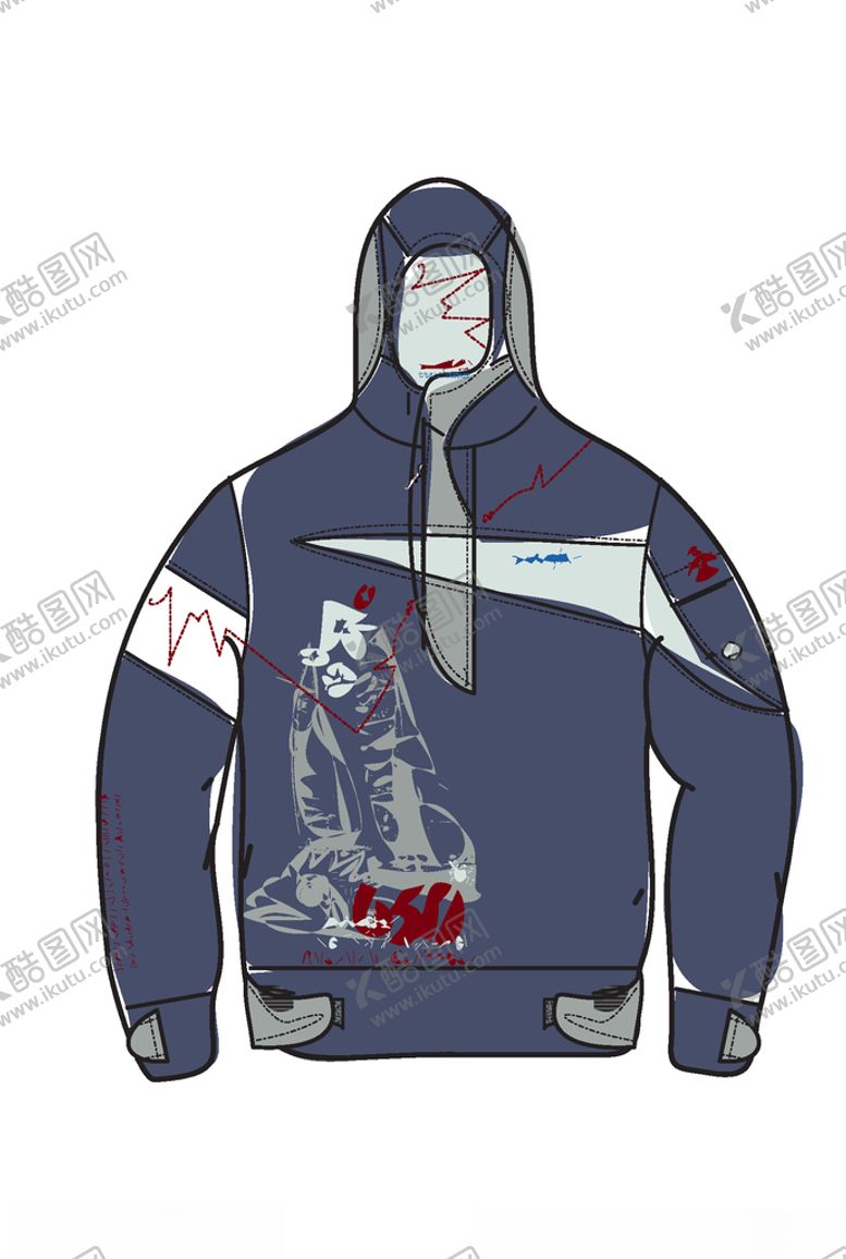 编号：46171207010542526335【酷图网】源文件下载-潮流服装图案