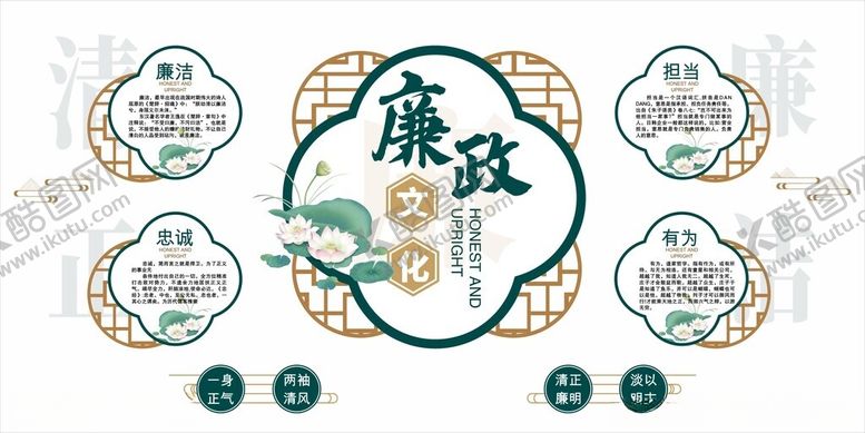 编号：64599712101127272935【酷图网】源文件下载-清廉文化