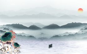 水墨画