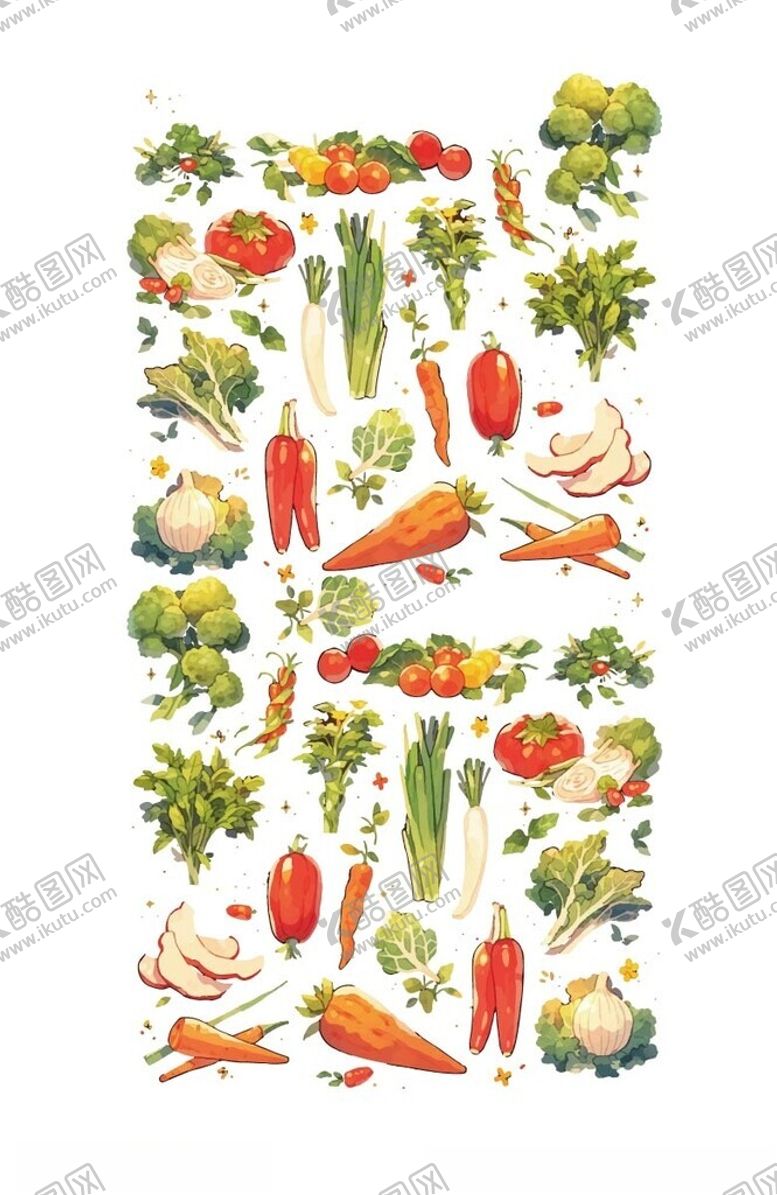 编号：75739102170808047887【酷图网】源文件下载-蔬菜插画