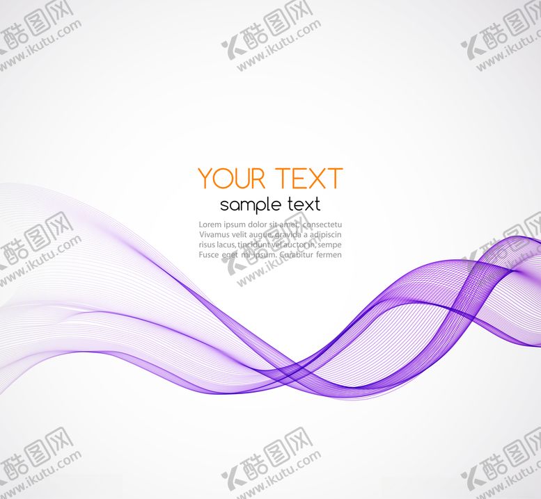 编号：44325610121731582072【酷图网】源文件下载-紫色曲线
