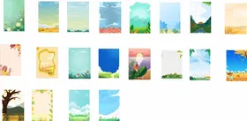小清新背景