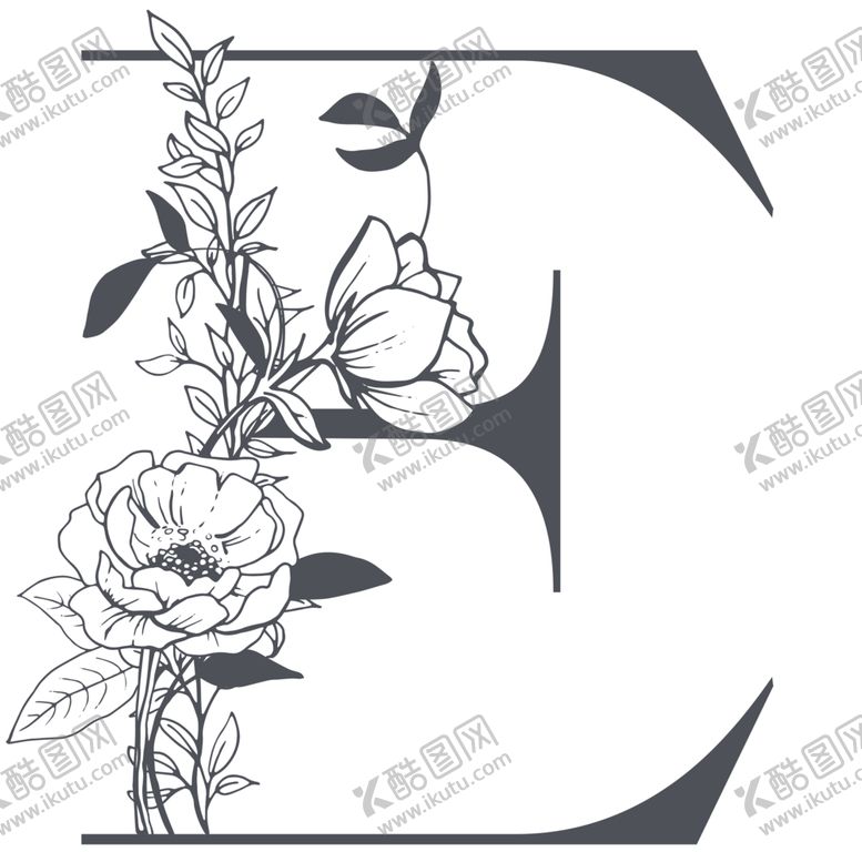 编号：49283710040855503292【酷图网】源文件下载-字母E