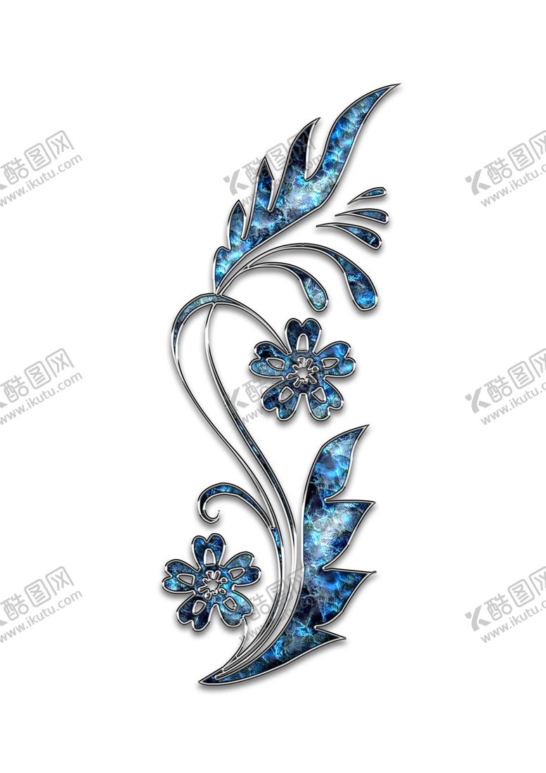 编号：10092301312005066929【酷图网】源文件下载-蓝宝石花