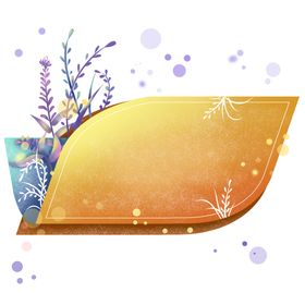 金属边框装饰海报素材