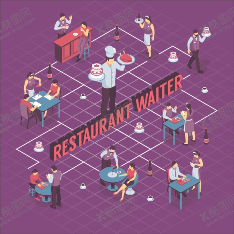 编号：57430210060650434694【酷图网】源文件下载-扁平化工作场景与人物