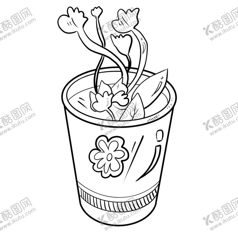 编号：63831709101233284374【酷图网】源文件下载-线稿线稿素材文具小素材