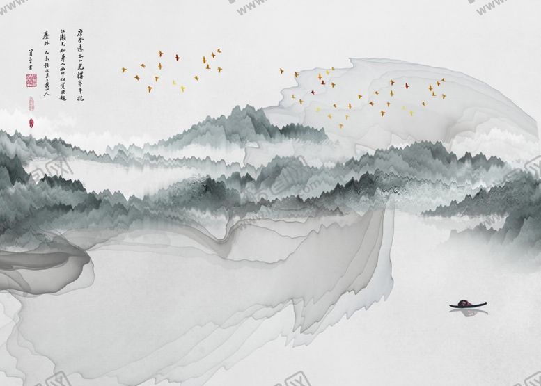 编号：97969604201327504114【酷图网】源文件下载-山水画