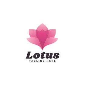花朵图标LOGO设计logo植物志企业