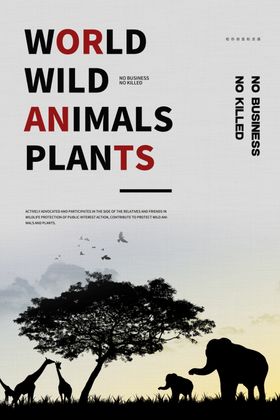 动物园海报