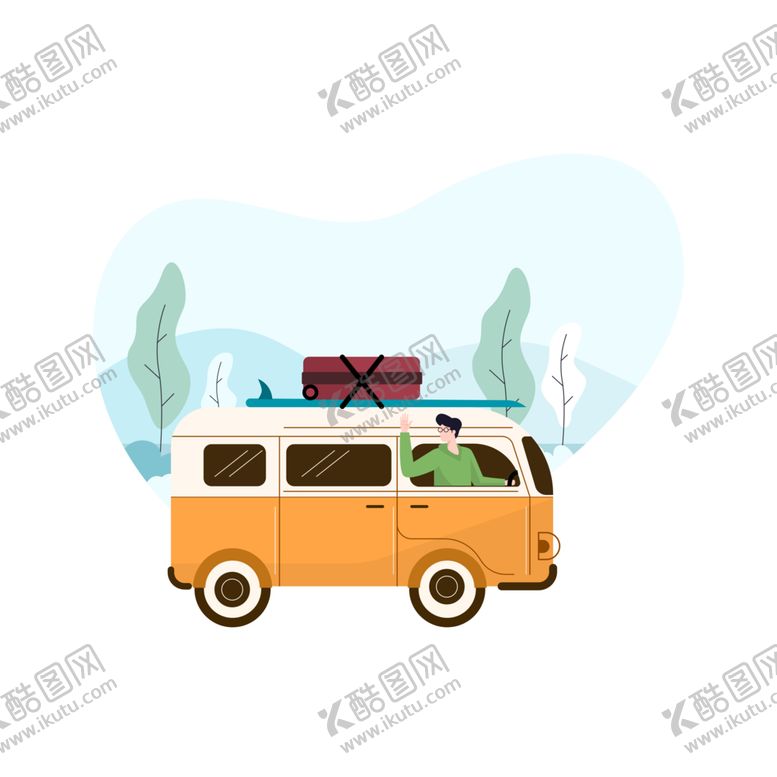 编号：32271103071633437494【酷图网】源文件下载-旅游插画