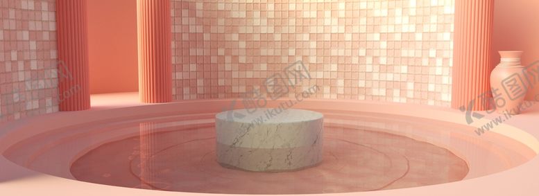 编号：45389201300656213679【酷图网】源文件下载-c4d模型psd格式电商展台