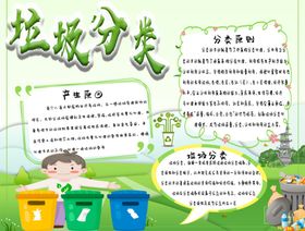 垃圾分类管理废品知识回收