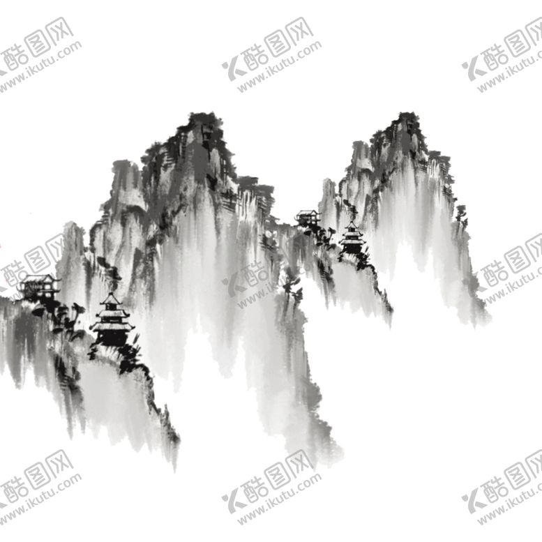 编号：60100907030720185626【酷图网】源文件下载-水墨