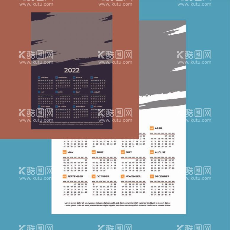 编号：55135412021744088127【酷图网】源文件下载-2022年台历 