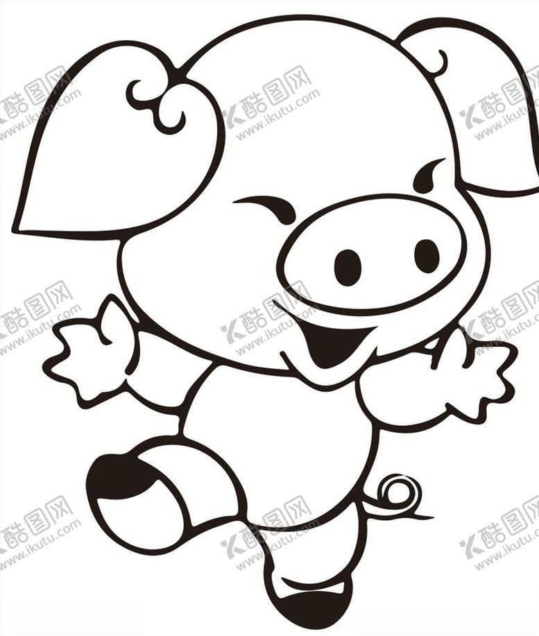 编号：76196610092122037886【酷图网】源文件下载-雕刻窗花镂空生肖图