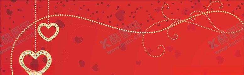 编号：77093209201403099546【酷图网】源文件下载-矢量红心背景