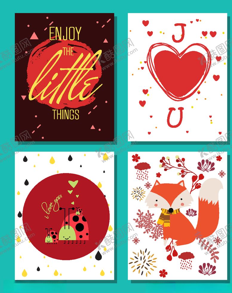 编号：62452210310129052313【酷图网】源文件下载-红色的卡片