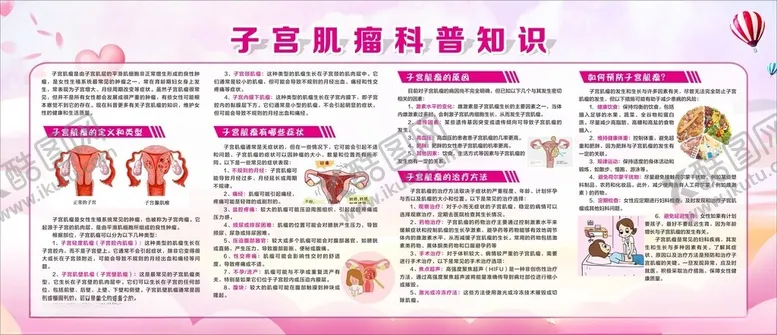 编号：85477901300613392116【酷图网】源文件下载-子宫肌瘤科普知识