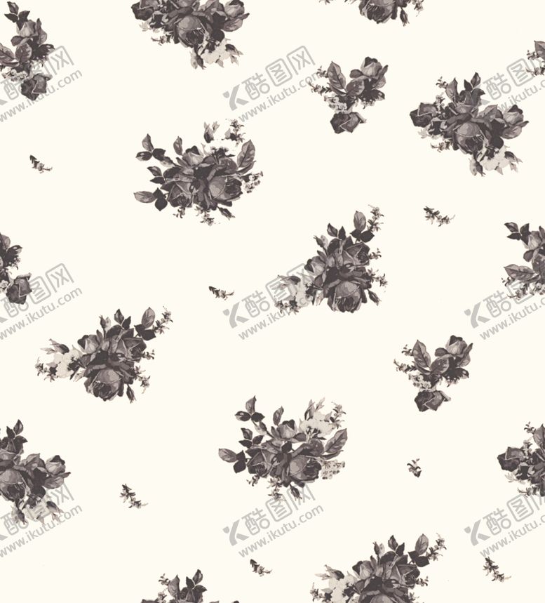 编号：89806204041249534377【酷图网】源文件下载-复古花卉图案无缝背景