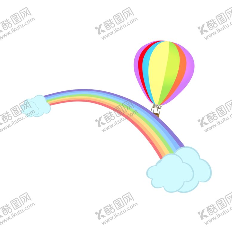 编号：85943702202233473128【酷图网】源文件下载-卡通彩虹