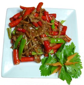 杭椒牛柳