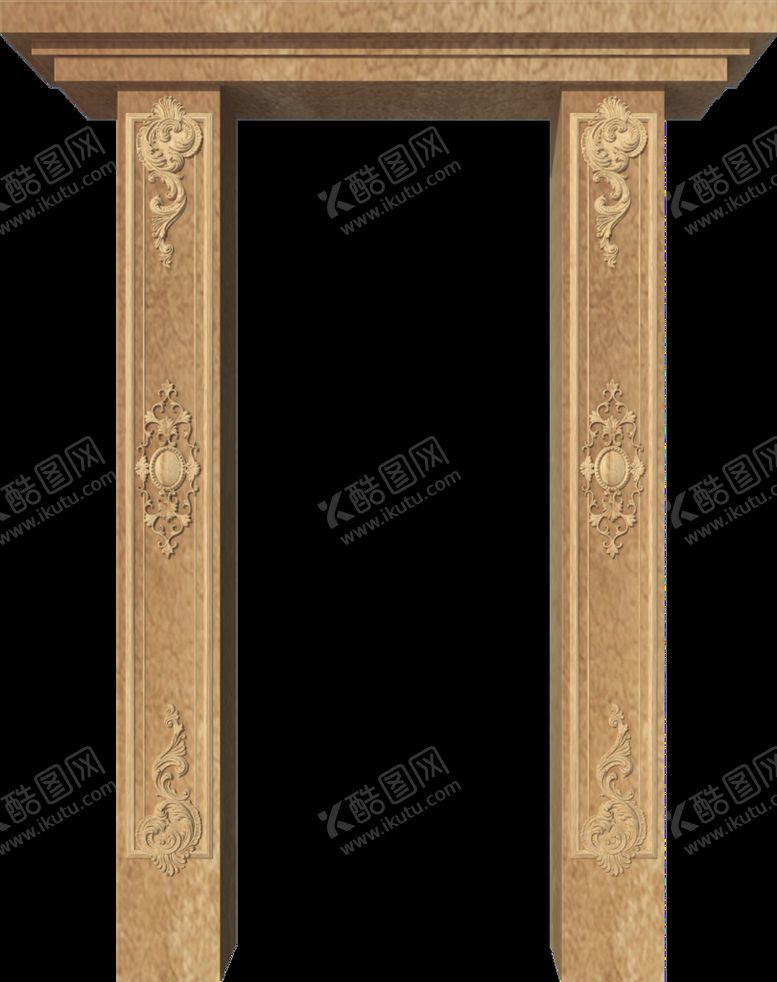 编号：69852110090324380598【酷图网】源文件下载-欧式拱门 婚礼拱门 罗马柱 