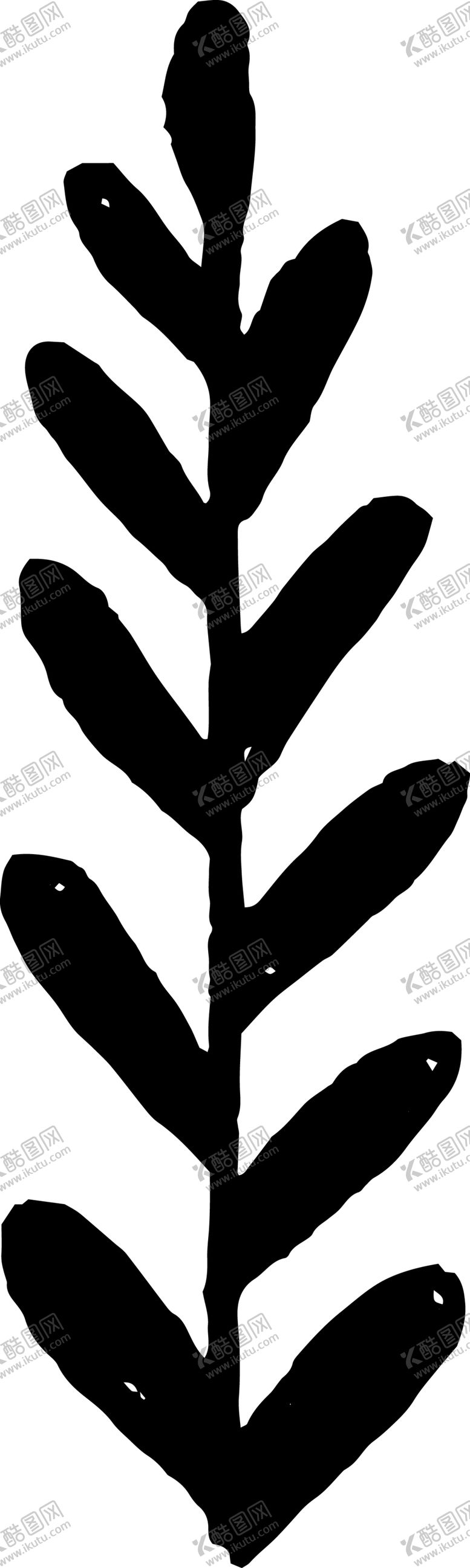 编号：75889409272203531421【酷图网】源文件下载-手绘植物枝干