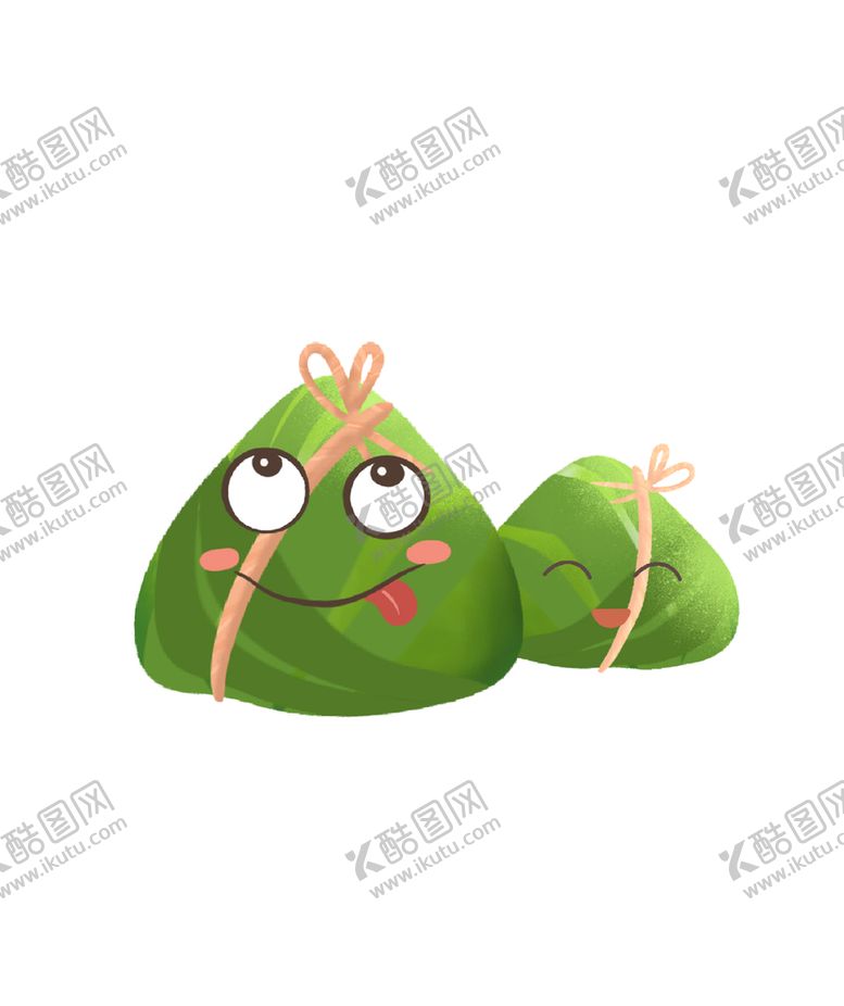 编号：49753110032317252064【酷图网】源文件下载-卡通粽子素材