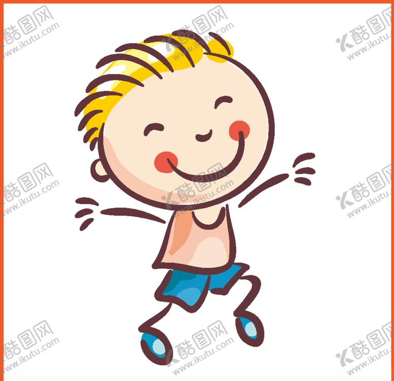 编号：93961710192334477884【酷图网】源文件下载-矢量儿童插画