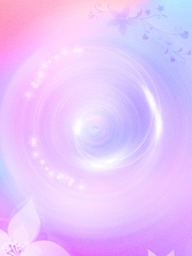 梦幻渐变花朵花纹背景