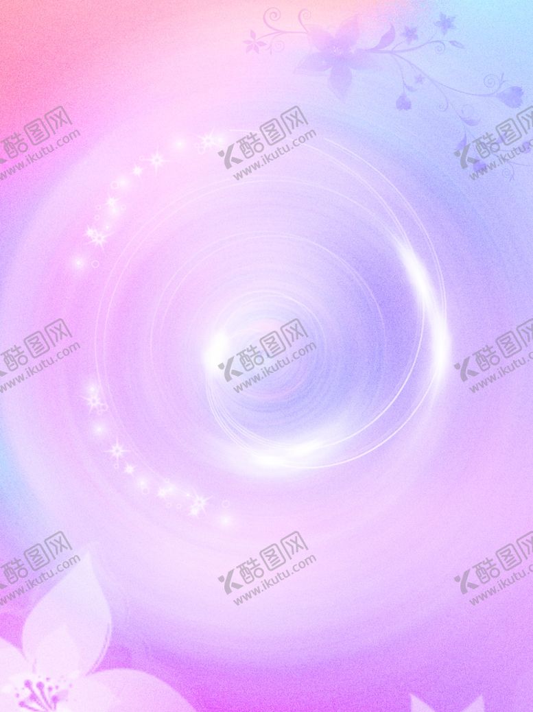 编号：28037004152157009743【酷图网】源文件下载-梦幻渐变花朵花纹背景