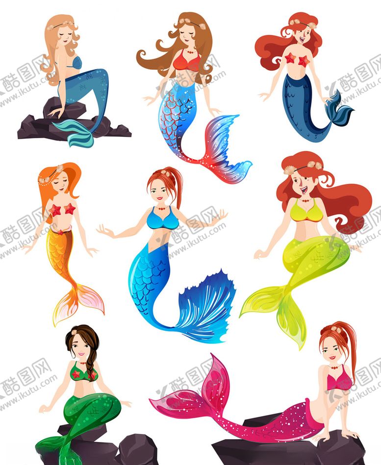 编号：75979309111249075505【酷图网】源文件下载-美人鱼