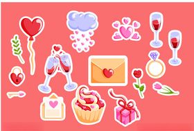 恋爱贴纸