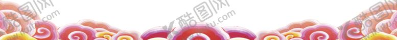 编号：61325004210107563096【酷图网】源文件下载-彩色祥云元素