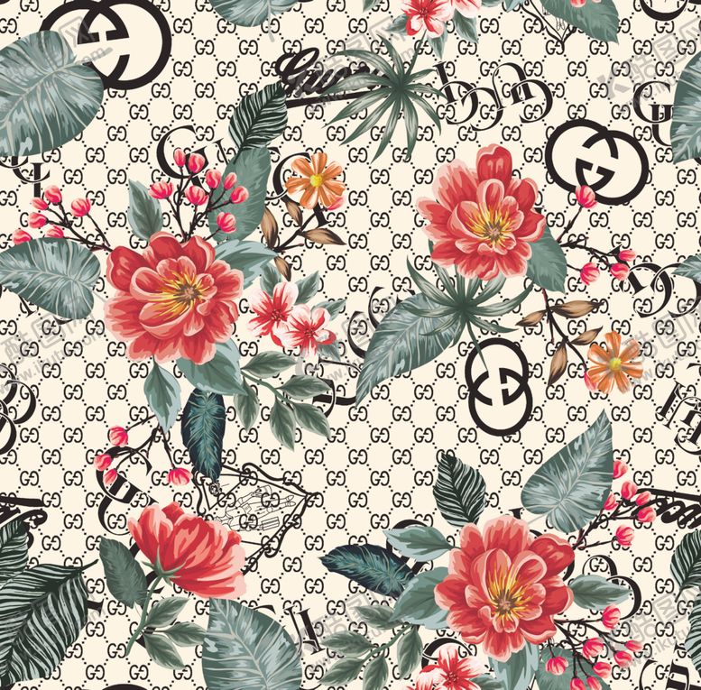 编号：77443507020007287806【酷图网】源文件下载-花朵古驰