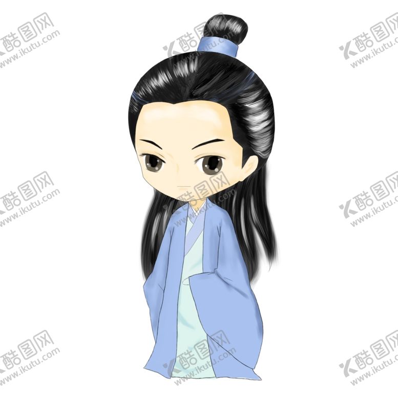 编号：94342109260749585243【酷图网】源文件下载-卡通手绘古风汉服古装宫廷